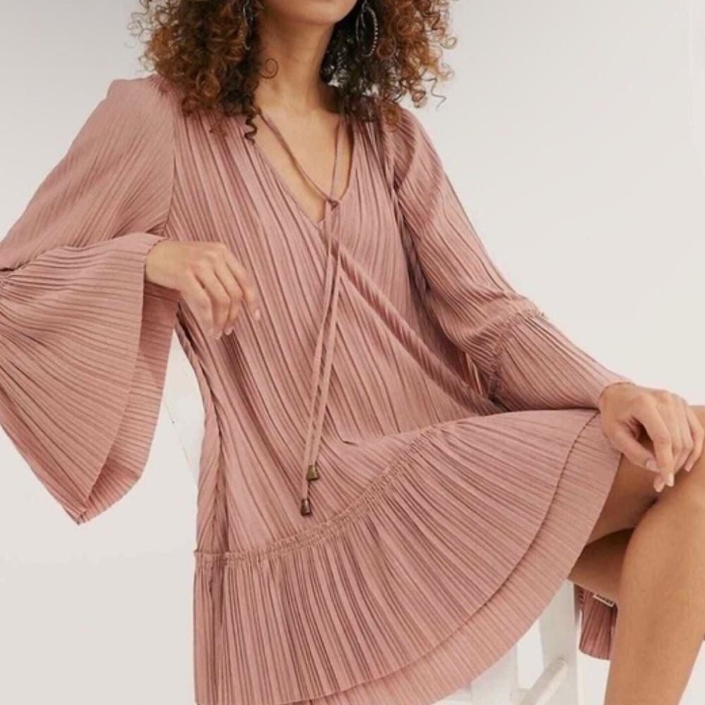 FREE PEOPLE Can't Help It Mini Dress